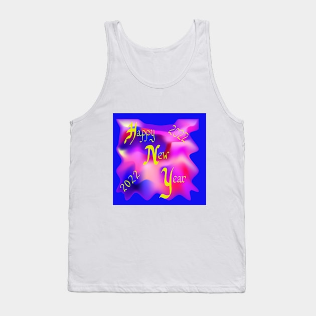 Happy New Year Tank Top by Barschall